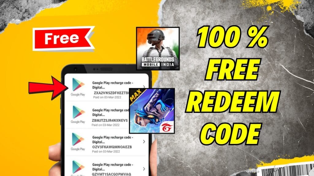 BGMI And Free Fire Max Free Redeem Codes Out Now 2025